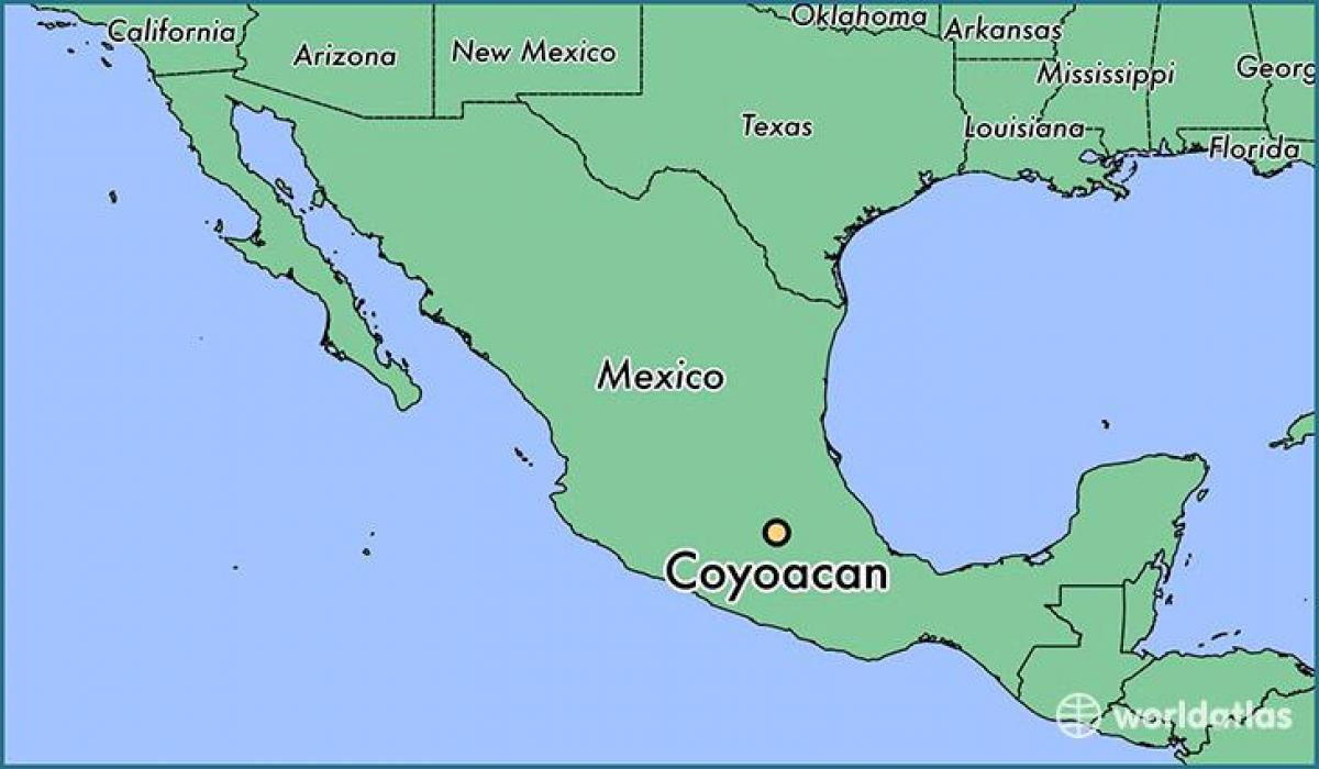 coyoacán, Ciudad de México mapa
