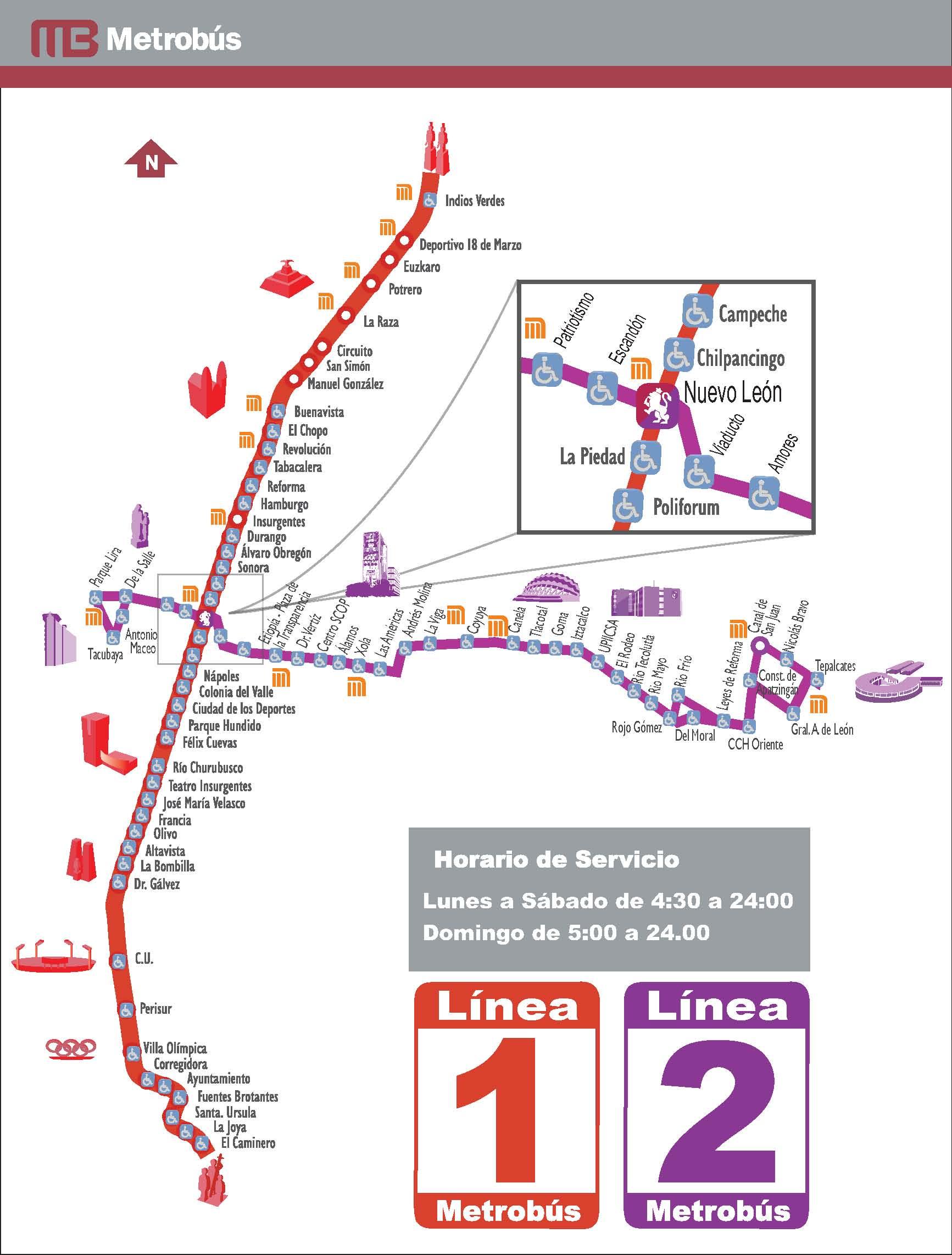 25 Increible Mapa De Metrobus - vrogue.co