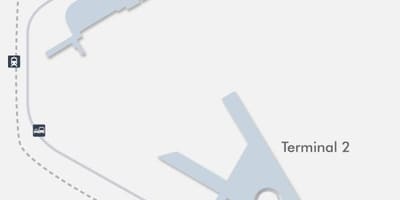 Aeropuerto de Ciudad de méxico terminal mapa
